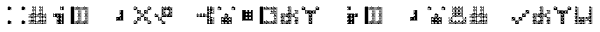 Hein TX5 Symbol In Type Bold Font