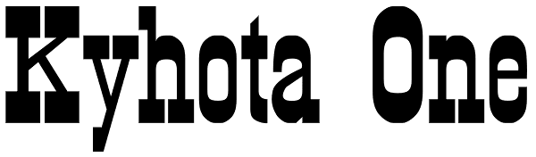 Kyhota One Font