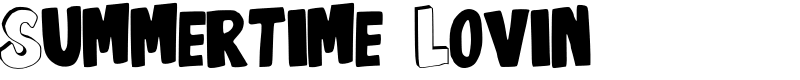 Summertime Lovin Font