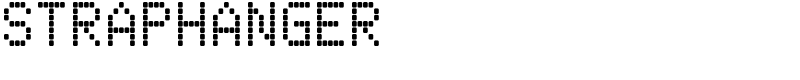Straphanger Font