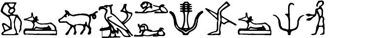 Hieroglify Font