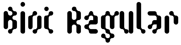 Biot Regular Font