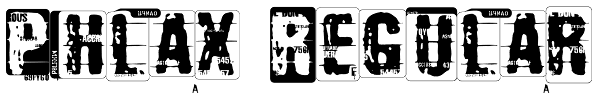 Phlax Regular Font