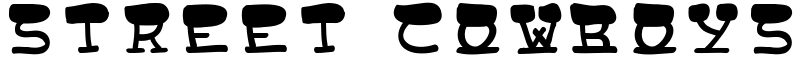 Street Cowboys Font