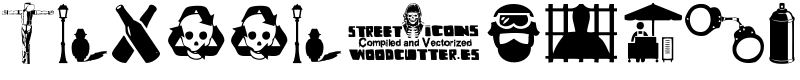 Street Icons Font