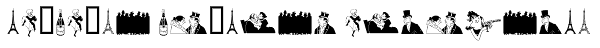 Toulouse Lautrec Ornaments Font