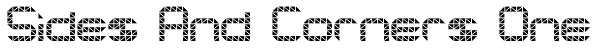 Sides And Corners One Font