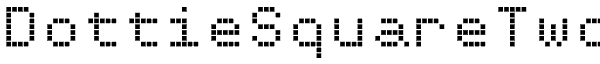 DottieSquareTwo Font