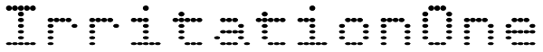 IrritationOne Font