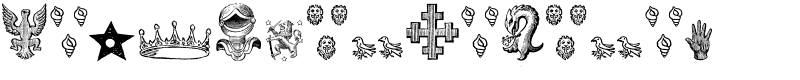 HeraldicDevices Font