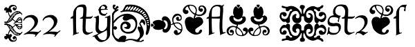 P22 Tyndale Xtras Font