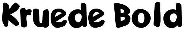 Kruede Bold Font