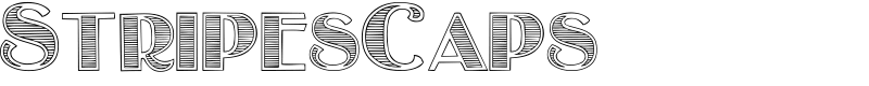 StripesCaps Font