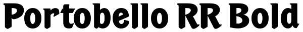 Portobello RR Bold Font