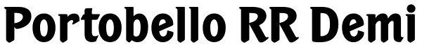 Portobello RR Demi Font