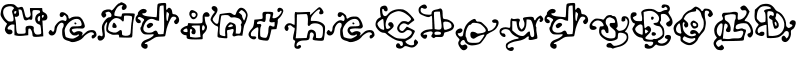 HeadintheCloudsBOLD Font