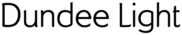 Dundee Light Font