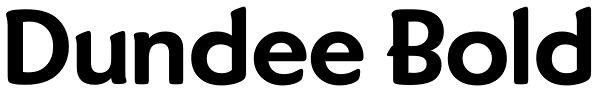 Dundee Bold Font