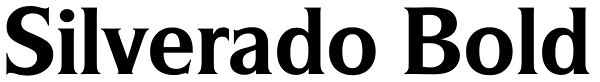 Silverado Bold Font
