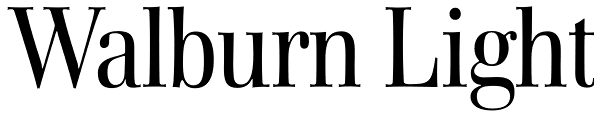Walburn Light Font