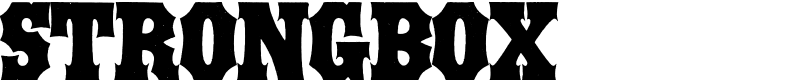 STRONGBOX Font