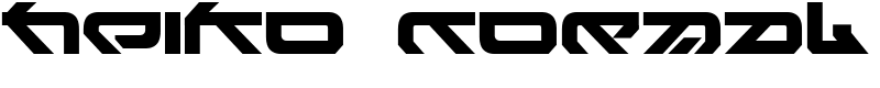 Heiko Normal Font