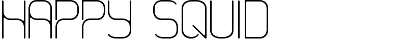 happy squid Font