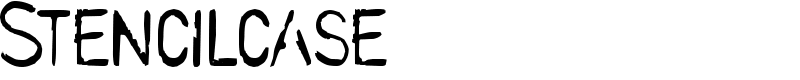Stencilcase Font
