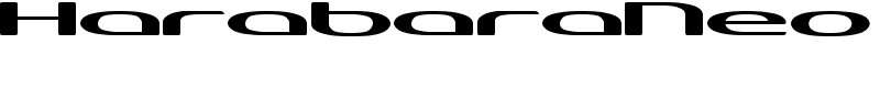 HarabaraNeo Font