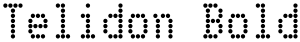 Telidon Bold Font
