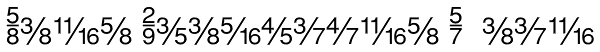 Sans Fractions Plain Font