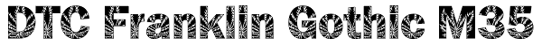 DTC Franklin Gothic M35 Font