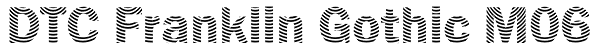 DTC Franklin Gothic M06 Font