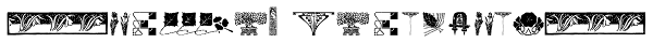 Stickley Decorations Font