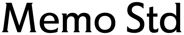 Memo Std Font