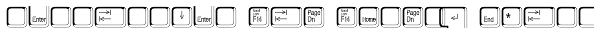 Keystrokes Std Shadow Extra Font