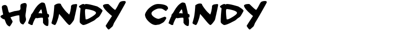 Handy candy Font