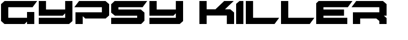 Gypsy Killer Font