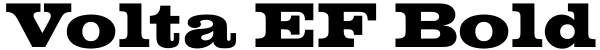 Volta EF Bold Font