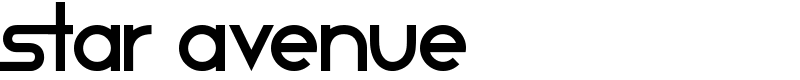 Star Avenue Font