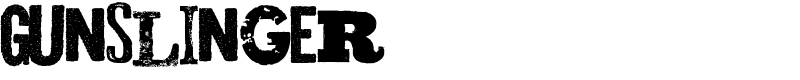 Gunslinger Font