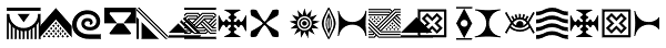 PIXymbols Africa Regular Font