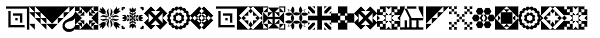 PIXymbols Patchwork Regular Font