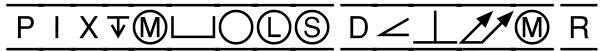 PIXymbols Datum Regular Font