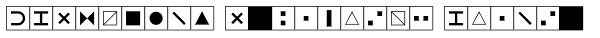 PIXymbols Xcharting Italic Font