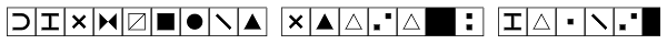 PIXymbols Xstitch Italic Font