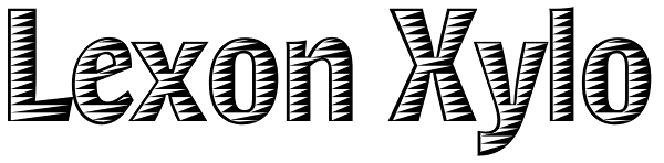 Lexon Xylo Font
