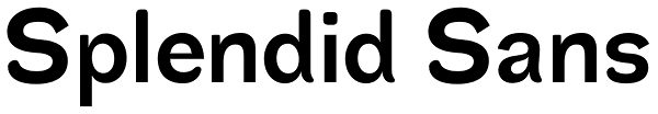 Splendid Sans Font