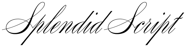 Splendid Script Font