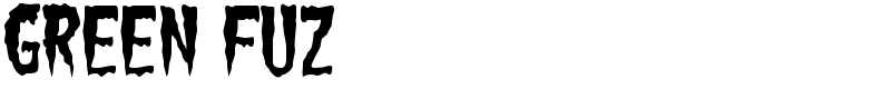 Green Fuz Font